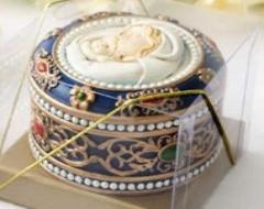 Madonna and Child Rosary Trinket Box